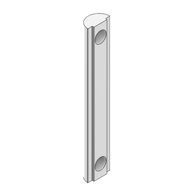 41-340-0 MODULAR SOLUTIONS PROFILE FASTNER 80MM LONG ROLL IN T-SLOT BAR